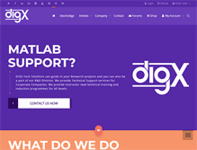 Tablet Screenshot of digxtech.com